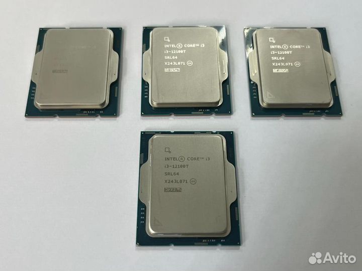 Процессоры intel core i3-12100T