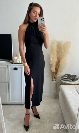 Платье вечернее с открытой спиной