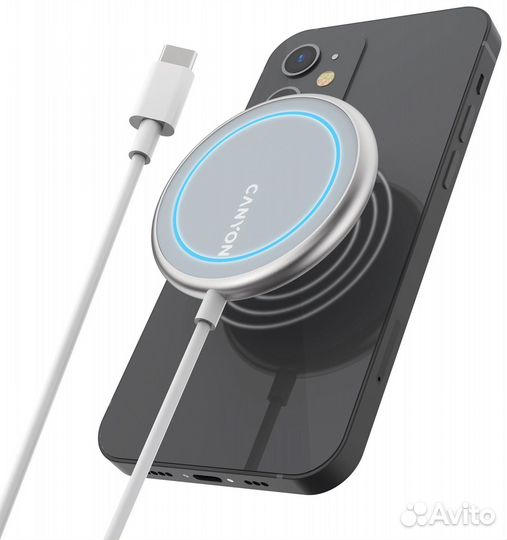 Мощное MagSafe Беспроводная Зарядка Canyon (15W)