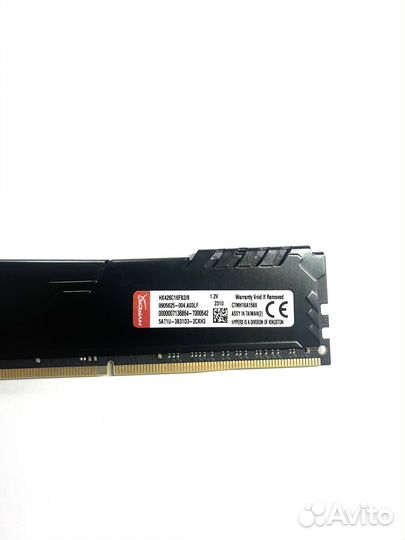 Оперативная память HyperX Fury DDR4 1x8Gb