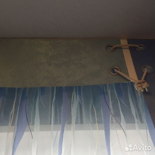 Ламбрекен и шторы в детскую мальчика