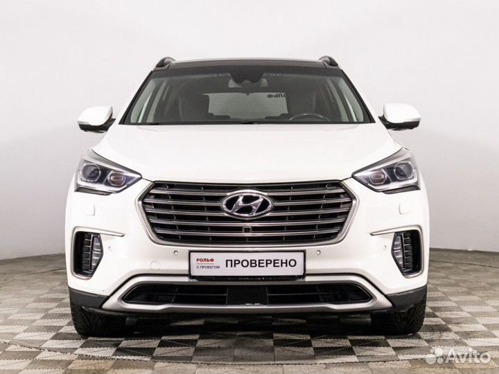 Hyundai Grand Santa Fe 2.2 AT, 2018, 126 601 км