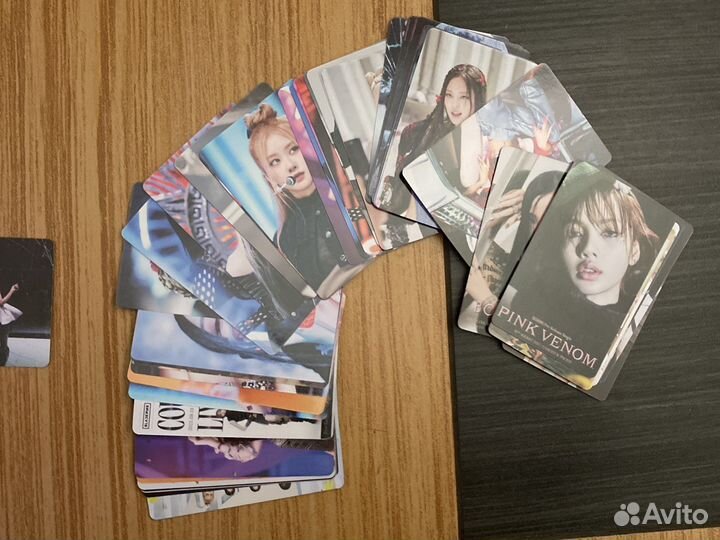 Карточки Блек пинк