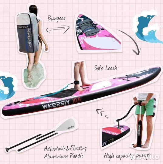 Новинка SUP-board wkersiy