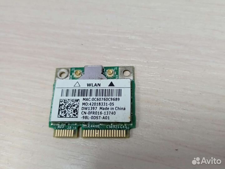 Модуль Wi-Fi BCM94312HMG для Dell