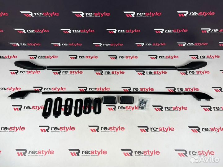 Рейлинги Toyota Land Cruiser 100 Черные