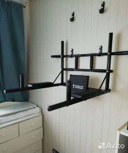 Турник 3 в 1 Железное тело черный