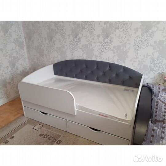 Кровать лдсп разные цвета детская диван