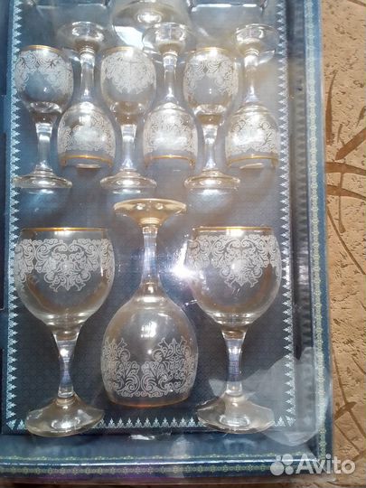 Набор подарочный бокалов фужеров Новый