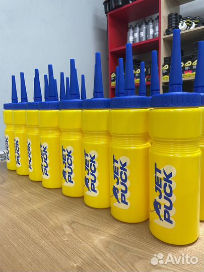 Бутылка для воды хоккейная JetPuck hockey 0,75L с