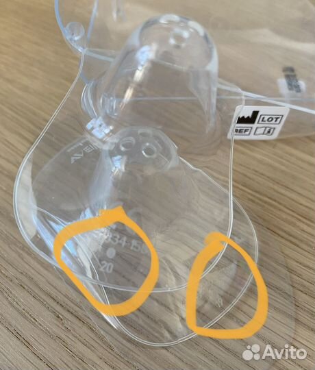 Накладки на грудь для кормления avent