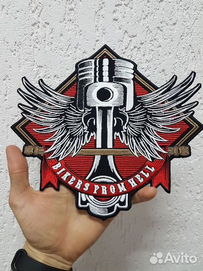 Машинная вышивка, шеврон, нашивка, патч, дизайн