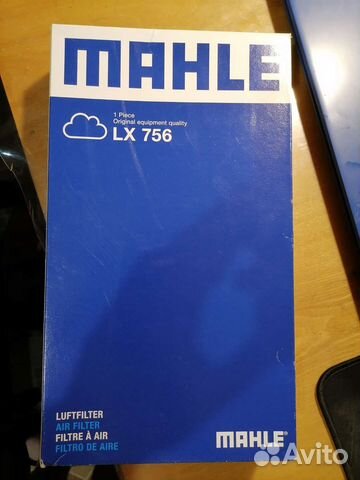 Воздушный фильтр mahle lx 756