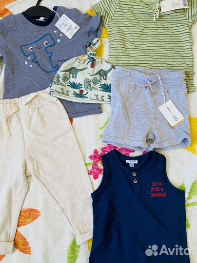 Одежда для мальчика 80 новая италия