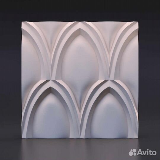 Гипсовая 3D панель 