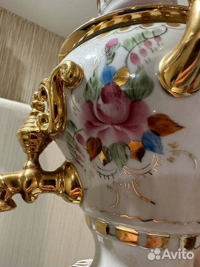 Самовар фарфор