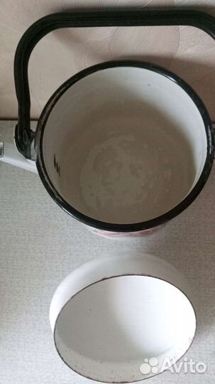 Чайник эмалированный