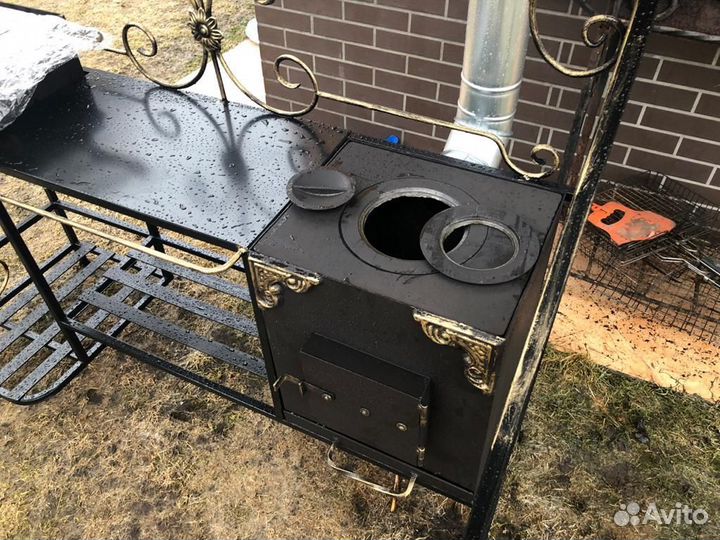 Мангал кованый для дачи