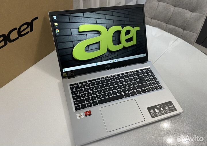 Новый Acer : Ryzen 7 5700U, 16/512Gb
