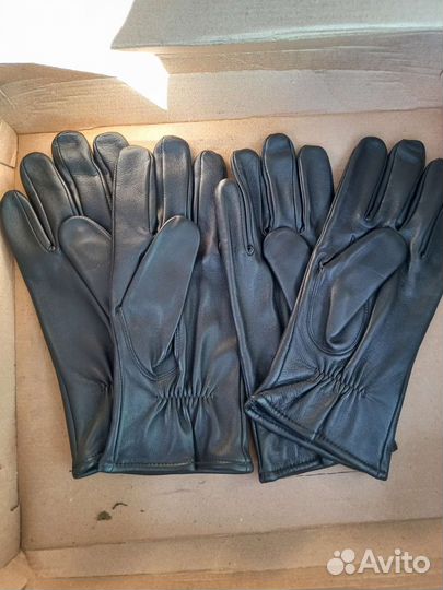 Перчатки мужские натуральная кожа новые