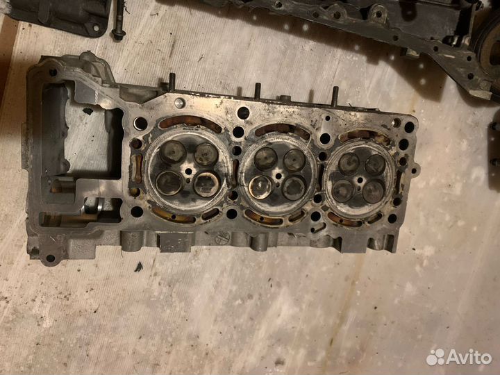 Головка блока цилиндров mercedes OM 642