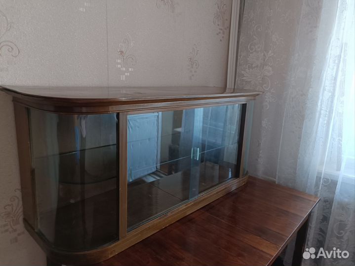 Антикварная тумба, уникальная округлая форма