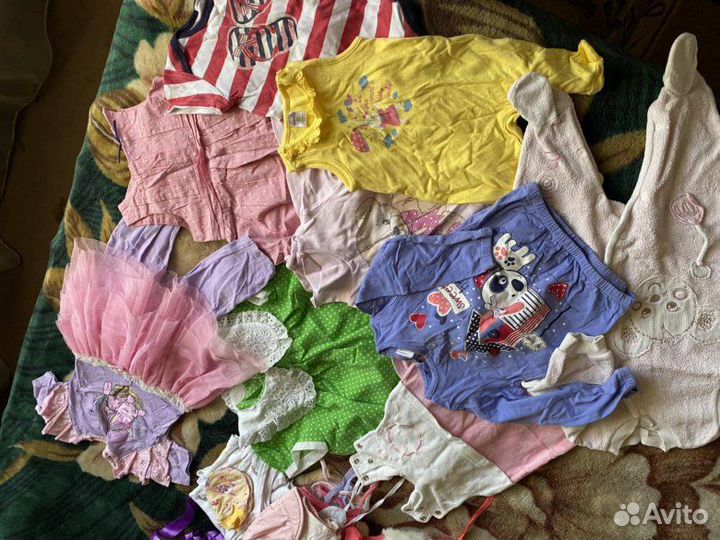 Детские вещи пакетом для девочек