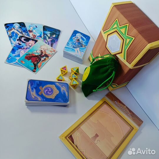 Священный призыв семерых настольная игра Genshin