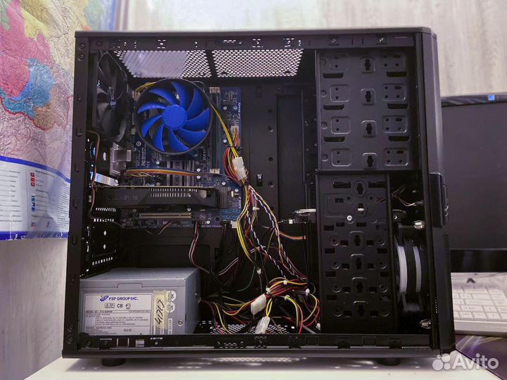 Игровой компьютер FX-6100 + GTX 1050Ti