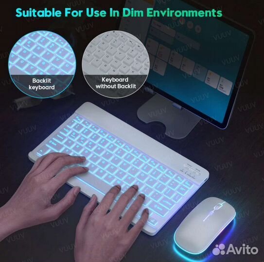 Клавиатура беспроводная клавиатура для компьютера