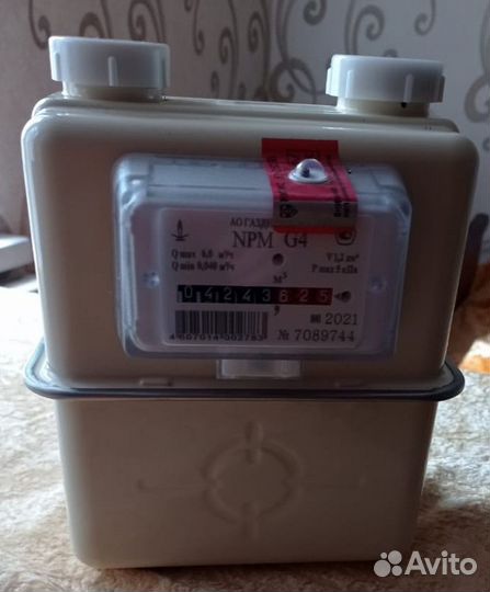 Газовый счетчик npm g4
