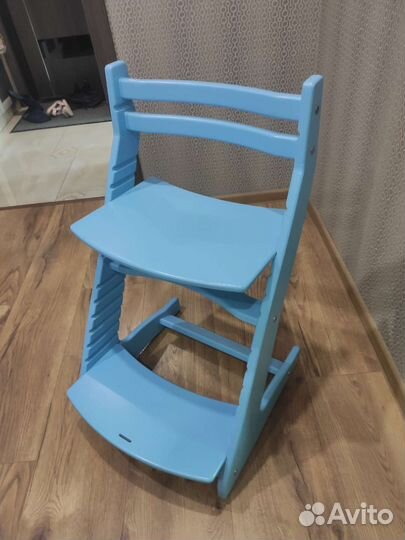 Стул растущий, массив дерева