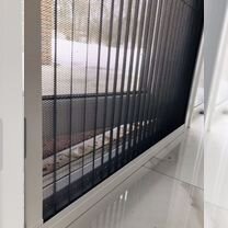 Москитная сетка . Сетка на дверь гармошка плиссе