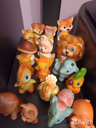 Резиновые игрушки СССР