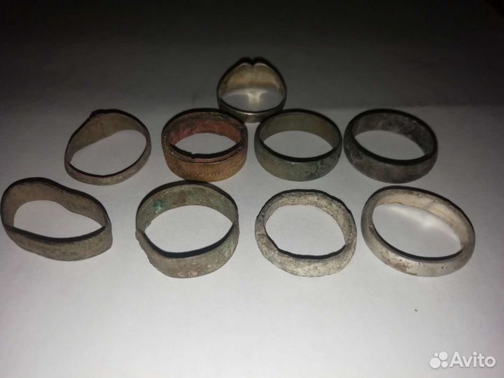 Кольца обручальные старинные