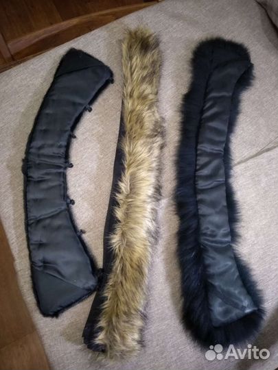 Меховой воротник. Сурок. Лиса