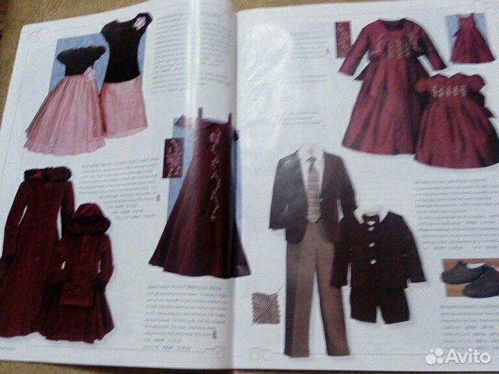 Винтажный журнал мод детский, Австрия