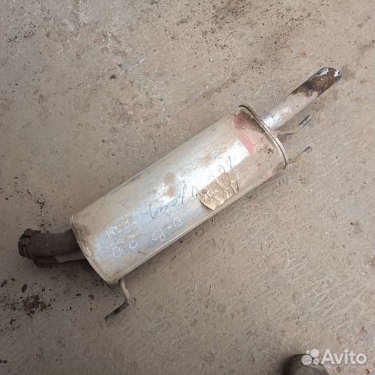 Глушитель опель омега б караван v6