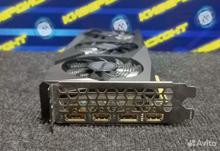 Видеокарта gigabyte GeForce RTX 3050 gaming OC 8GB