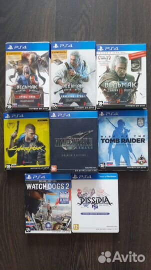 Коллекционные издания игр PS4/PS5