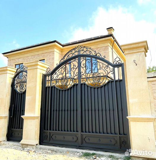 Кованые ворота