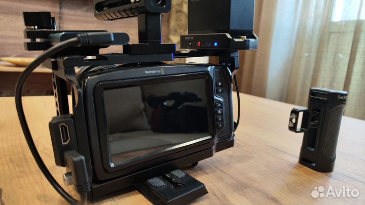 Blackmagic pocket cinema camera 4k с аксессуарами