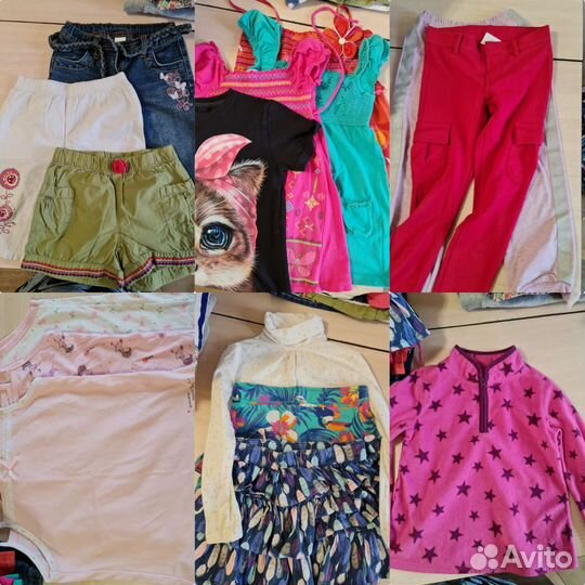 Вещи пакетом на девочку 6 и 7 лет