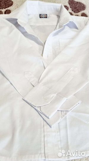 Рубашка белая на мальчика