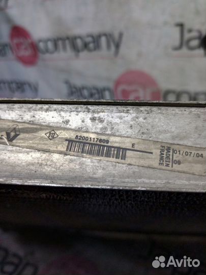 Радиатор основной Renault Megane 2 2003-2009