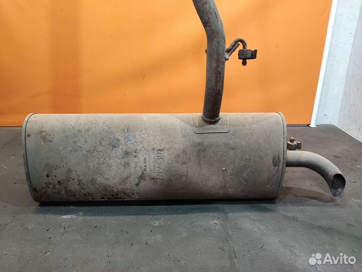 Глушитель Nissan Qashqai j10 K9K