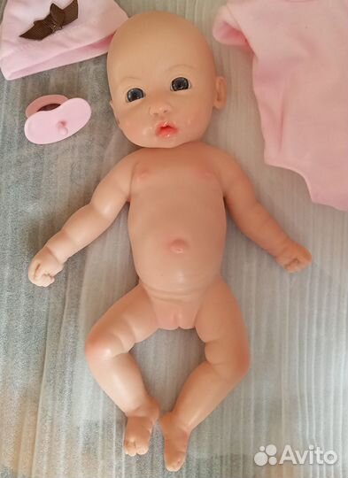 Кукла реборн силиконовая 28 см. новая