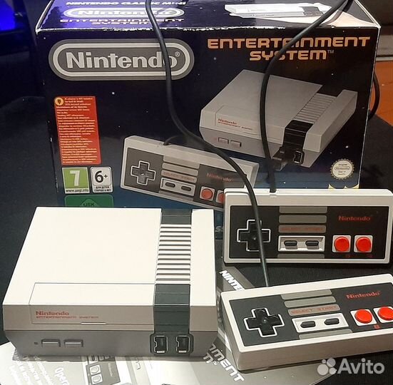 Игровая приставка NES classic mini 500 игр