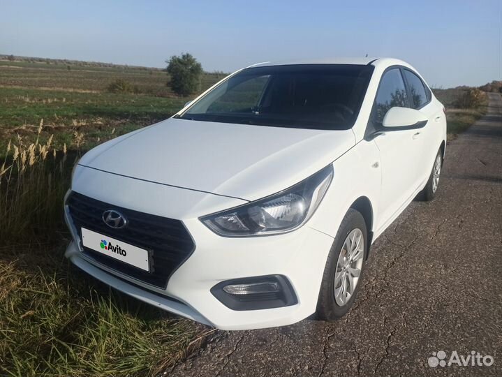 Hyundai Solaris 1.4 МТ, 2018, 74 300 км
