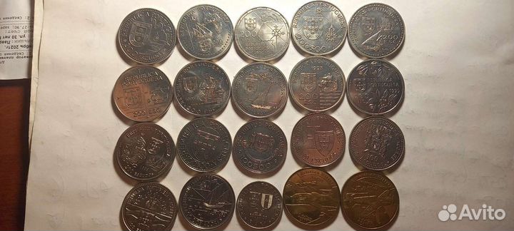 Монеты мира.Корабли,парусники,лодки,самолёты